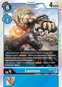 Leomon (EX2-017 SR) [Digital Hazard]