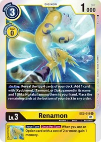 Renamon (EX2-019 R) [Digital Hazard]