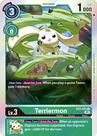 Terriermon (EX2-025 R) [Digital Hazard]