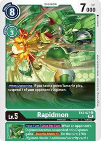 Rapidmon (EX2-027 U) [Digital Hazard]