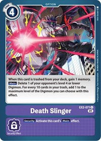 Death Slinger (EX2-071 U) [Digital Hazard]
