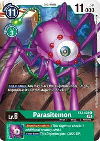 Parasitemon (EX2-028 U) [Digital Hazard]