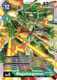 MegaGargomon (EX2-029 SR) [Digital Hazard]