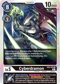 Cyberdramon (EX2-035 R) [Digital Hazard]