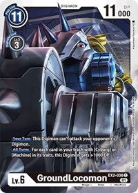 GroundLocomon (EX2-036 C) [Digital Hazard]