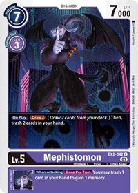 Mephistomon (EX2-042 C) [Digital Hazard]