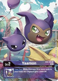 Yaamon (Alternate Art) (EX2-006 U) [Digital Hazard]