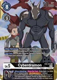Cyberdramon (Alternate Art) (EX2-035 R) [Digital Hazard]