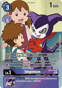 Impmon (Alternate Art) (EX2-039 R) [Digital Hazard]