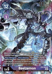 Beelzemon (Alternate Art) (EX2-044 SR) [Digital Hazard]