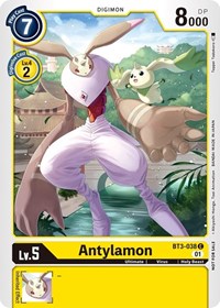 Antylamon - BT3-038 (Winner Pack New Awakening) (BT3-038 C) [Release Special Booster 1.0]
