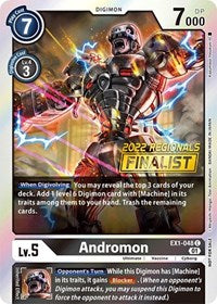 Andromon (2022 Championship Online Regional) [Online Finalist] (EX1-048 C) [Classic Collection]