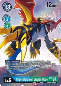 Imperialdramon Dragon Mode (Box Topper) (ST9-06 SR) [Digital Hazard]