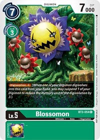 Blossomon - BT3-054 (Tamer Party Vol. 5 Promo) (BT3-054 C) [Release Special Booster 1.0]