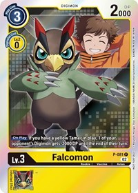 Falcomon - P-081 (P-081 P) [Digimon Promotion Cards]