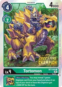 Tortomon (2022 Store Champion) (BT7-045 C) [Next Adventure]