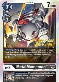 MetalMamemon (2022 Store Participant) (EX1-050 C) [Classic Collection]