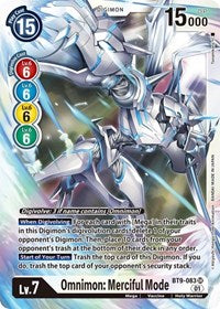 Omnimon: Merciful Mode (BT9-083 SR) [X Record]