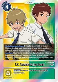 T.K. Takaishi & Izzy Izumi (BT9-087 R) [X Record]