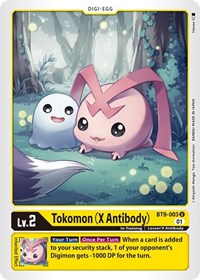 Tokomon (X Antibody) (BT9-003 U) [X Record]