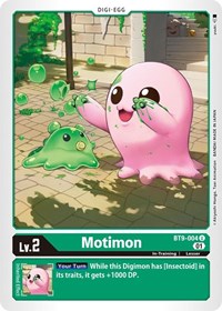 Motimon (BT9-004 U) [X Record]