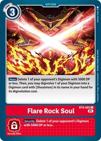 Flare Rock Soul (BT9-093 C) [X Record]