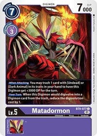 Matadormon (BT9-077 C) [X Record]