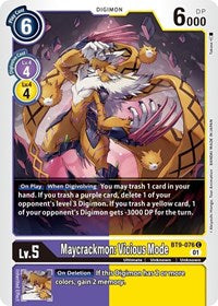 Maycrackmon: Vicious Mode (BT9-076 C) [X Record]