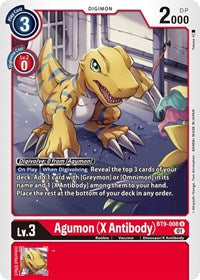 Agumon (X Antibody) (BT9-008 U) [X Record]