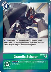 Grandis Scissor (BT9-100 R) [X Record]