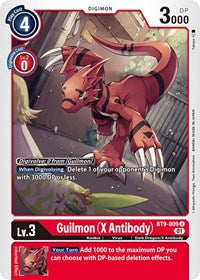 Guilmon (X Antibody) (BT9-009 U) [X Record]