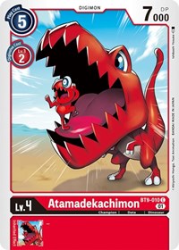 Atamadekachimon (BT9-010 C) [X Record]
