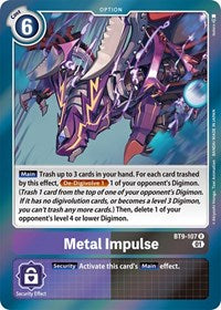 Metal Impulse (BT9-107 R) [X Record]