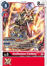 OmniShoutmon (X Antibody) (BT9-013 U) [X Record]