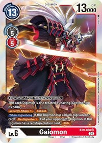 Gaiomon (BT9-068 SR) [X Record]