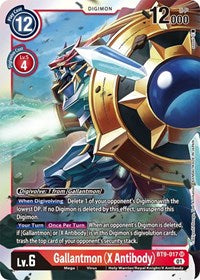 Gallantmon (X Antibody) (BT9-017 SR) [X Record]