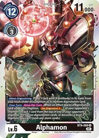 Alphamon (BT9-066 R) [X Record]