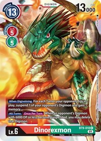Dinorexmon (BT9-018 R) [X Record]