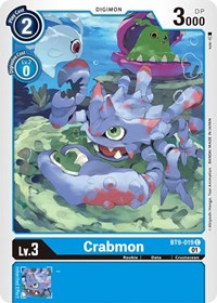 Crabmon (BT9-019 C) [X Record]