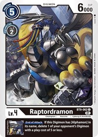 Raptordramon (BT9-062 C) [X Record]