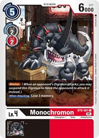 Monochromon (BT9-061 C) [X Record]