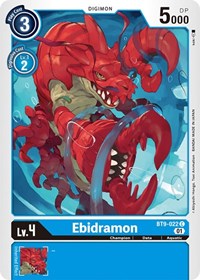 Ebidramon (BT9-022 C) [X Record]