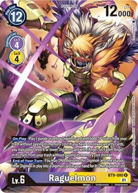 Raguelmon (Alternate Art) (BT9-080 R) [X Record]