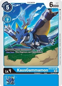 KausGammamon (BT9-023 C) [X Record]