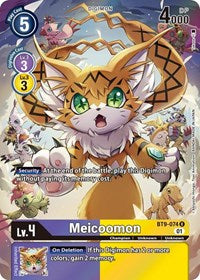 Meicoomon (Alternate Art) (BT9-074 R) [X Record]