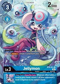 Jellymon (Alternate Art) (BT9-021 R) [X Record]