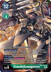GrandisKuwagamon (Alternate Art) (BT9-055 SR) [X Record]