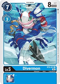 Divermon (BT9-027 C) [X Record]