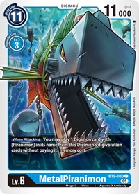 MetalPiranimon (BT9-030 C) [X Record]
