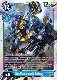 MetalGarurumon (X Antibody) (BT9-031 SR) [X Record]